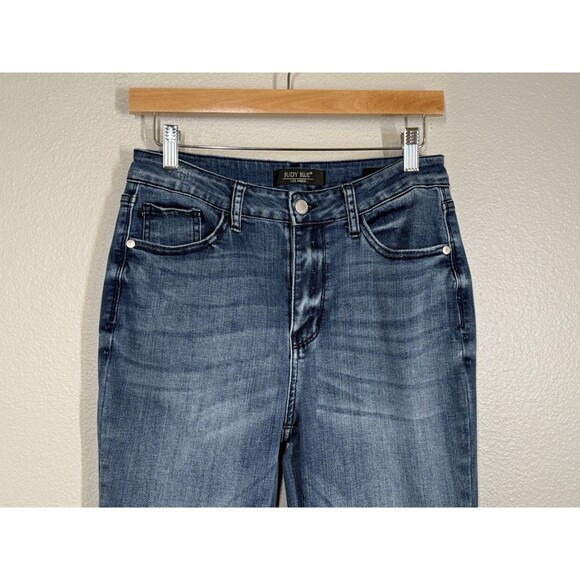 Judy Blue Women's Mid Rise Flare Fit Jeans Size 9/29 Stretch Denim JB82288-JS - Picture 7 of 16